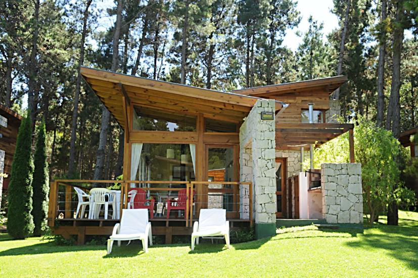 Cabanas San Dionisio Mar de Las Pampas Bagian luar foto